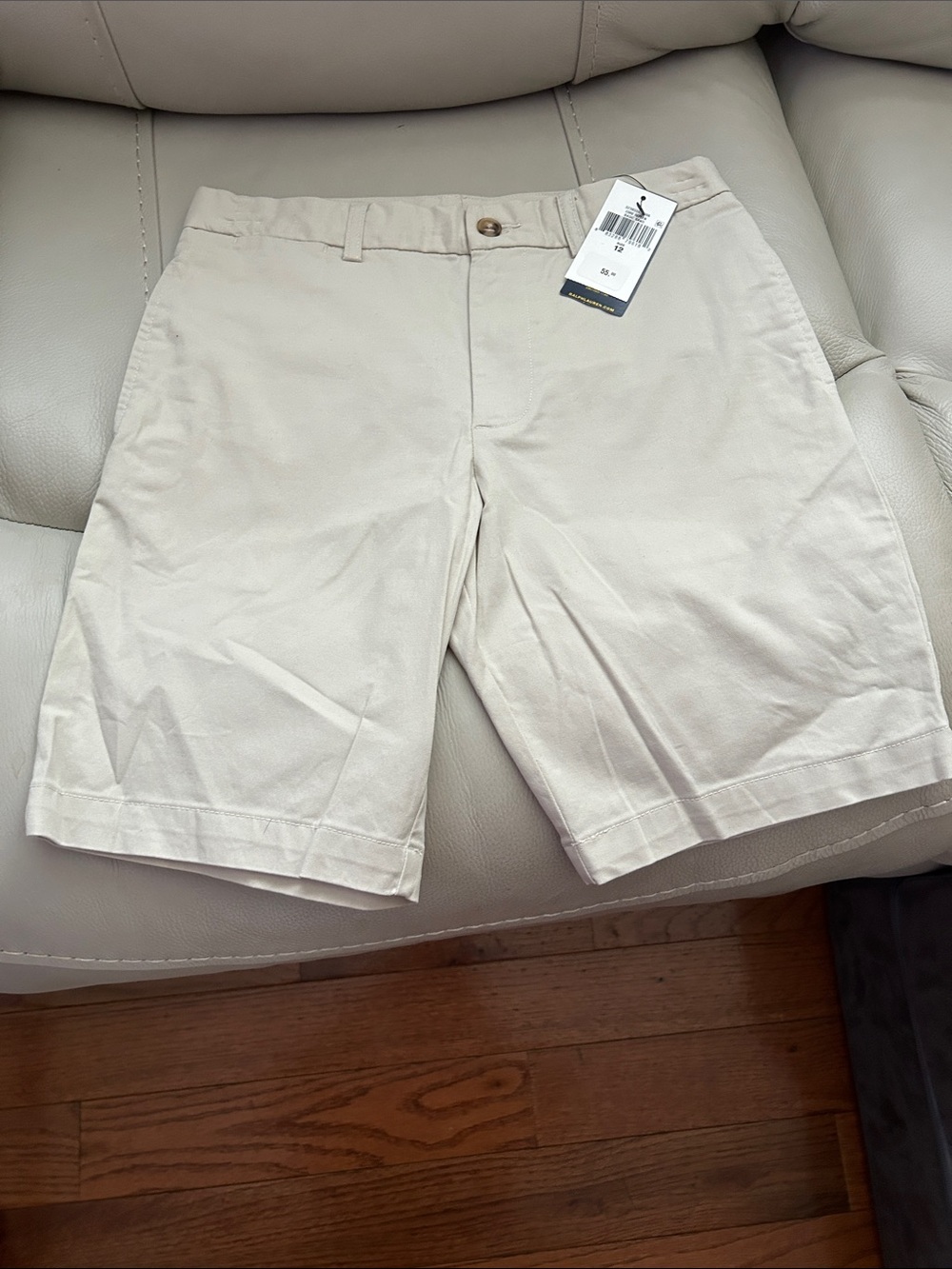 Boy’s size 12 Ralph Lauren Polo Classic Khaki Cotton Shorts